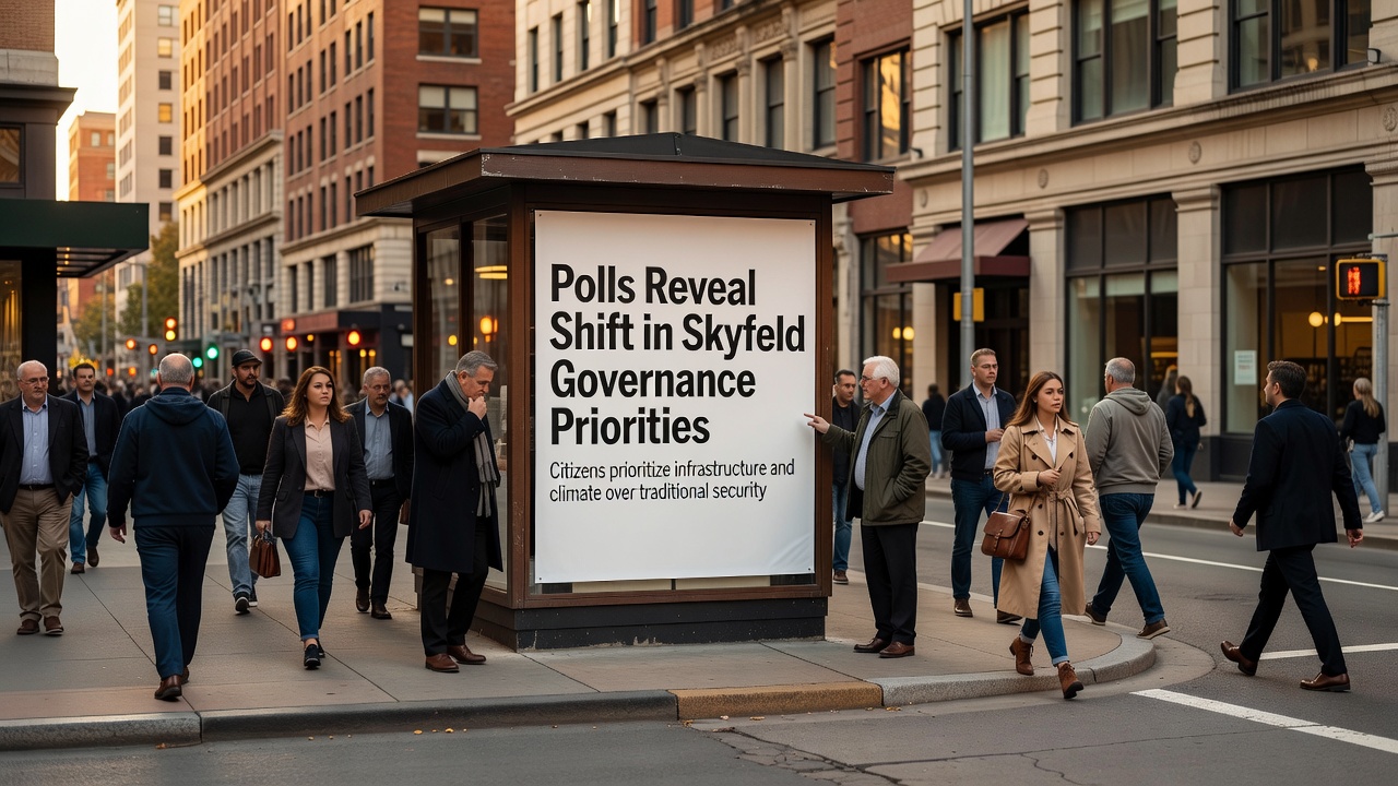Polls Reveal Shift in Skyfeld Governance Priorities